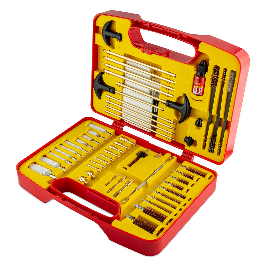 Shooter's Choice .22 Cal/.25 Cal/.27 Cal/.50 Cal/.38 Caliber/.45 Cal Universal Gun Cleaning Kit - SHF-SRK-UNI