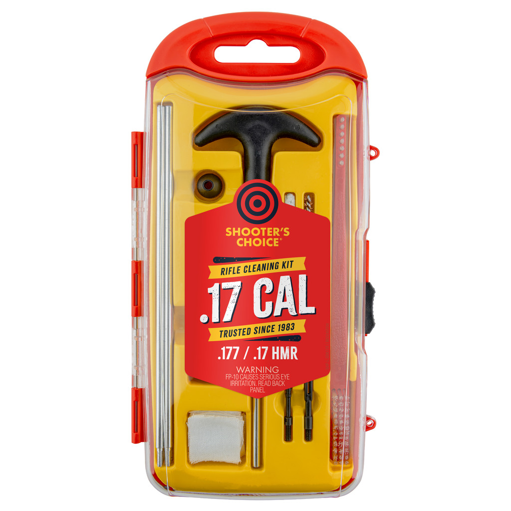 Shooter's Choice .17 Cal/.177 Caliber Rifle Cleaning Kit - SHF-SRK-17 - Shooters Choice