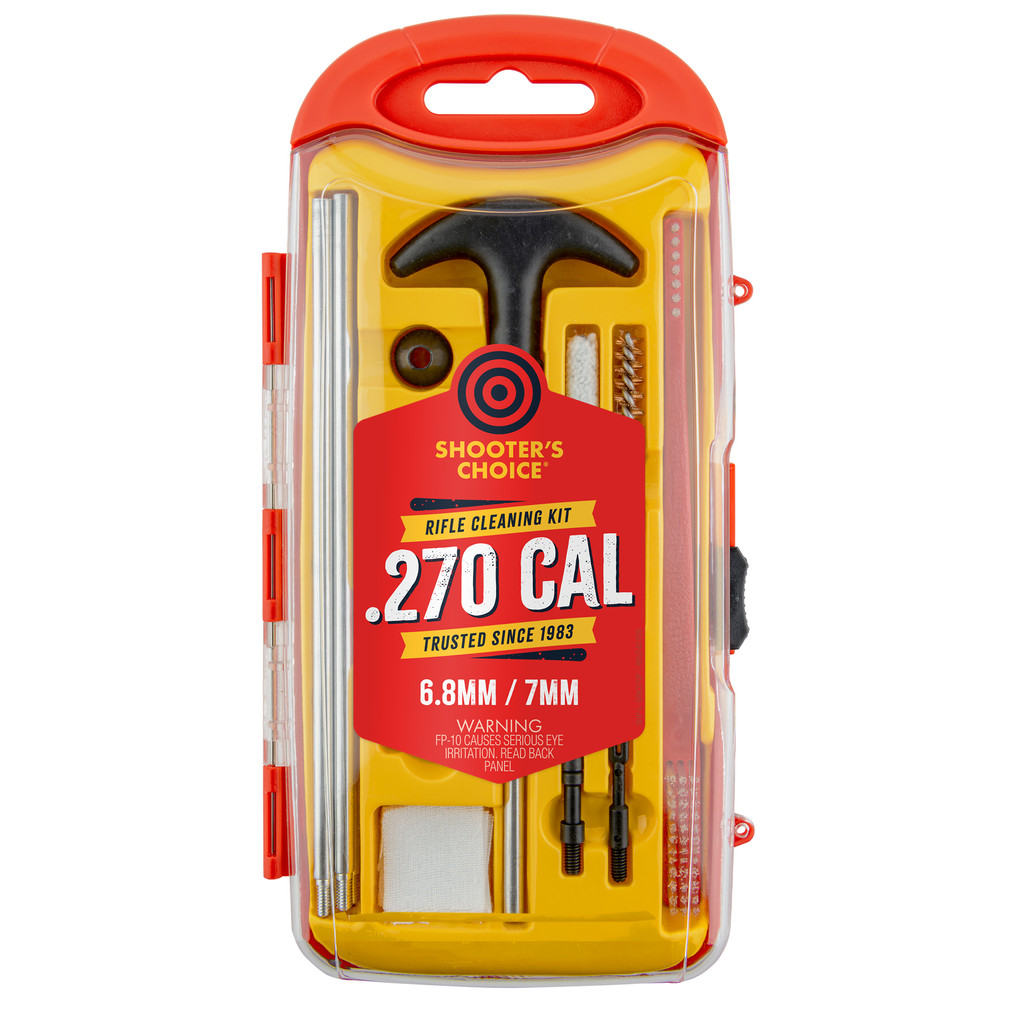 Shooter's Choice .270 Cal/6.8mm Rifle Cleaning Kit - SHF-SRK-270 - Shooters Choice