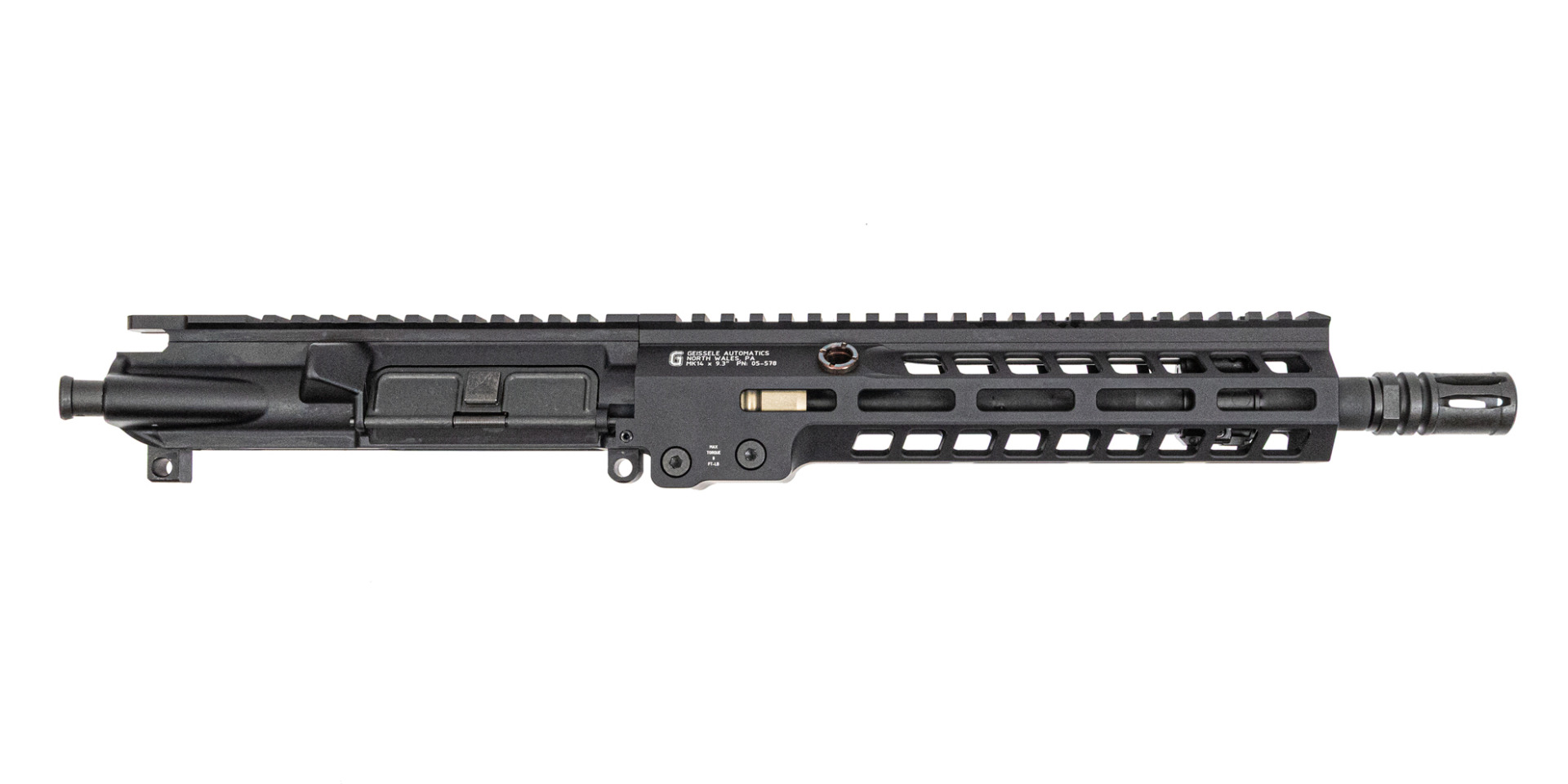 PSA 10.5" CHF Carbine Length 5.56 NATO 1:7 9.5'' Geissele MK14 Upper - Without BCG or CH - Palmetto State Armory