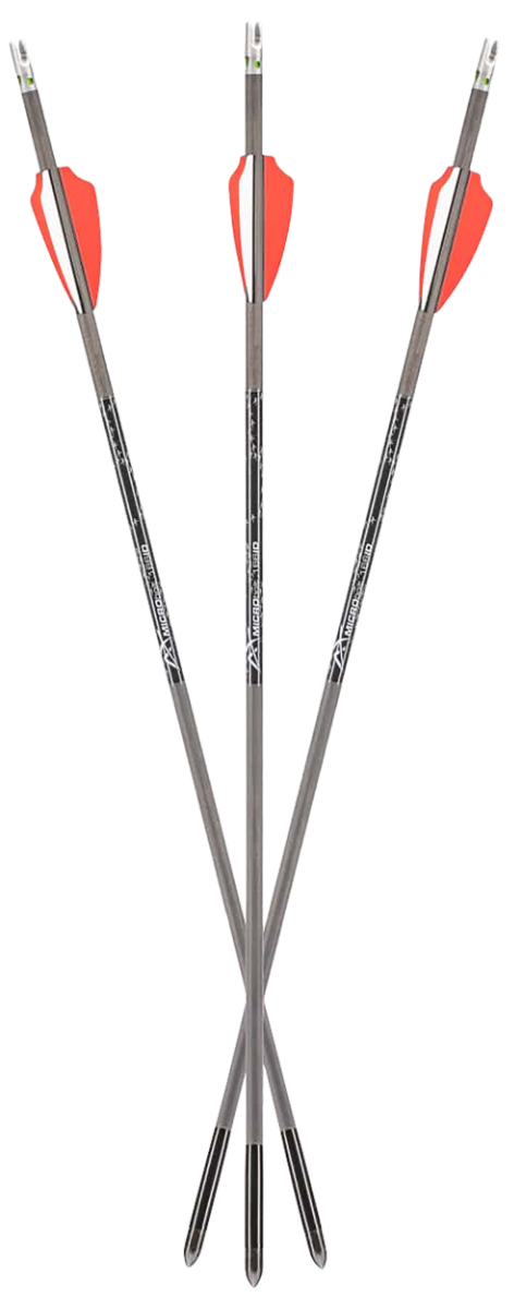 Axe Crossbows AX405 17.38" Bolt Combo Pack, Black/Red/White Pack of 3 - Axe Crossbows