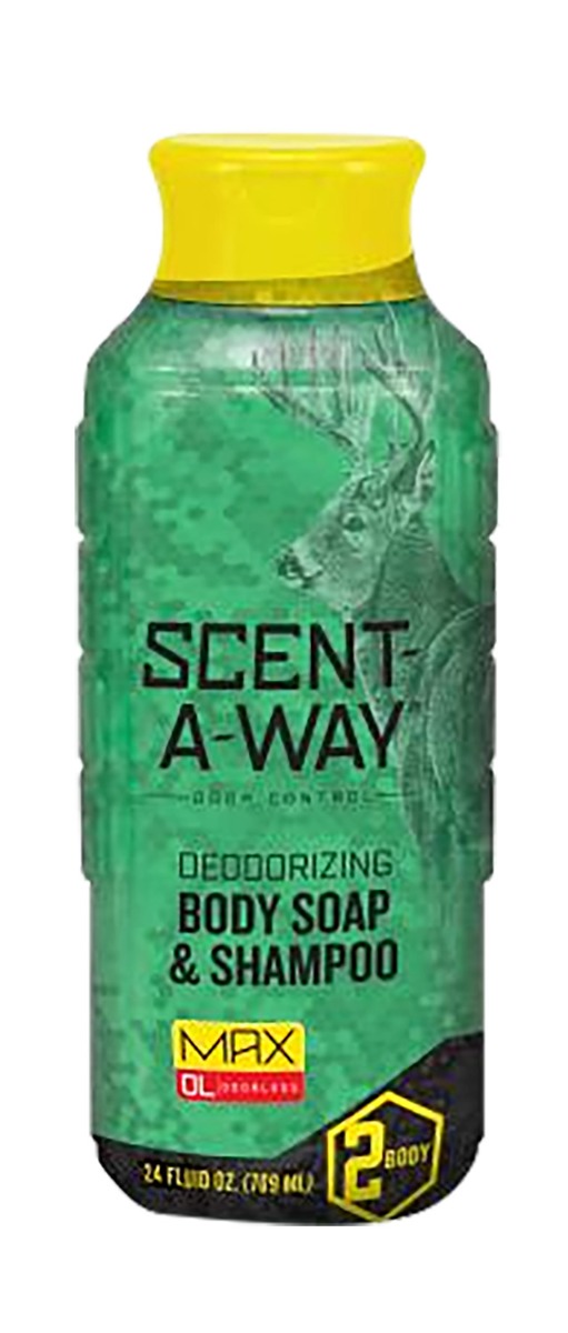 Scent-A-Way Max Liquid Bodywash and Shampoo, 24 oz Bottle - Scent-A-Way