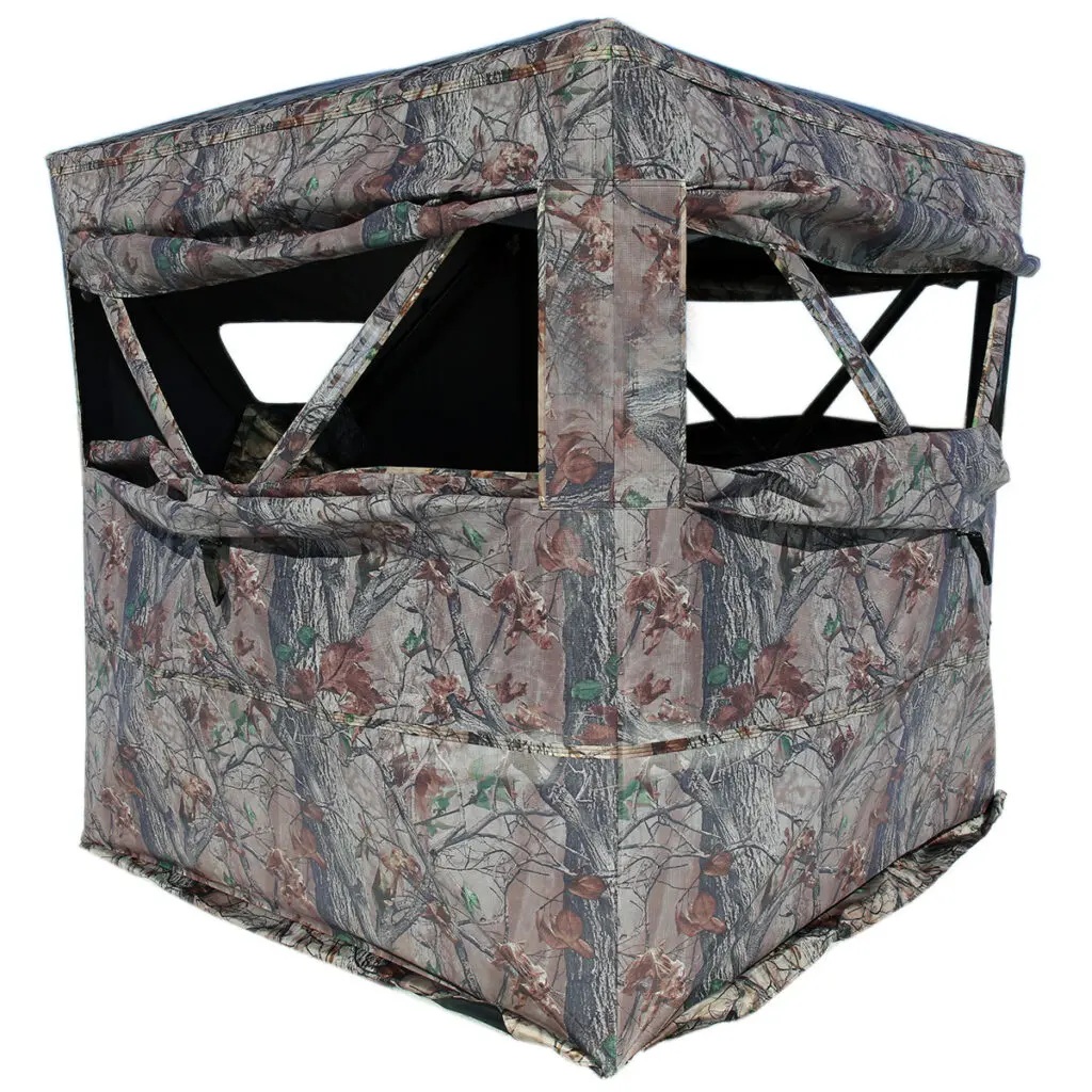 Muddy Prevue 2 53" x 53" x 66" Hub See-Through Blind, EPIC Camouflage