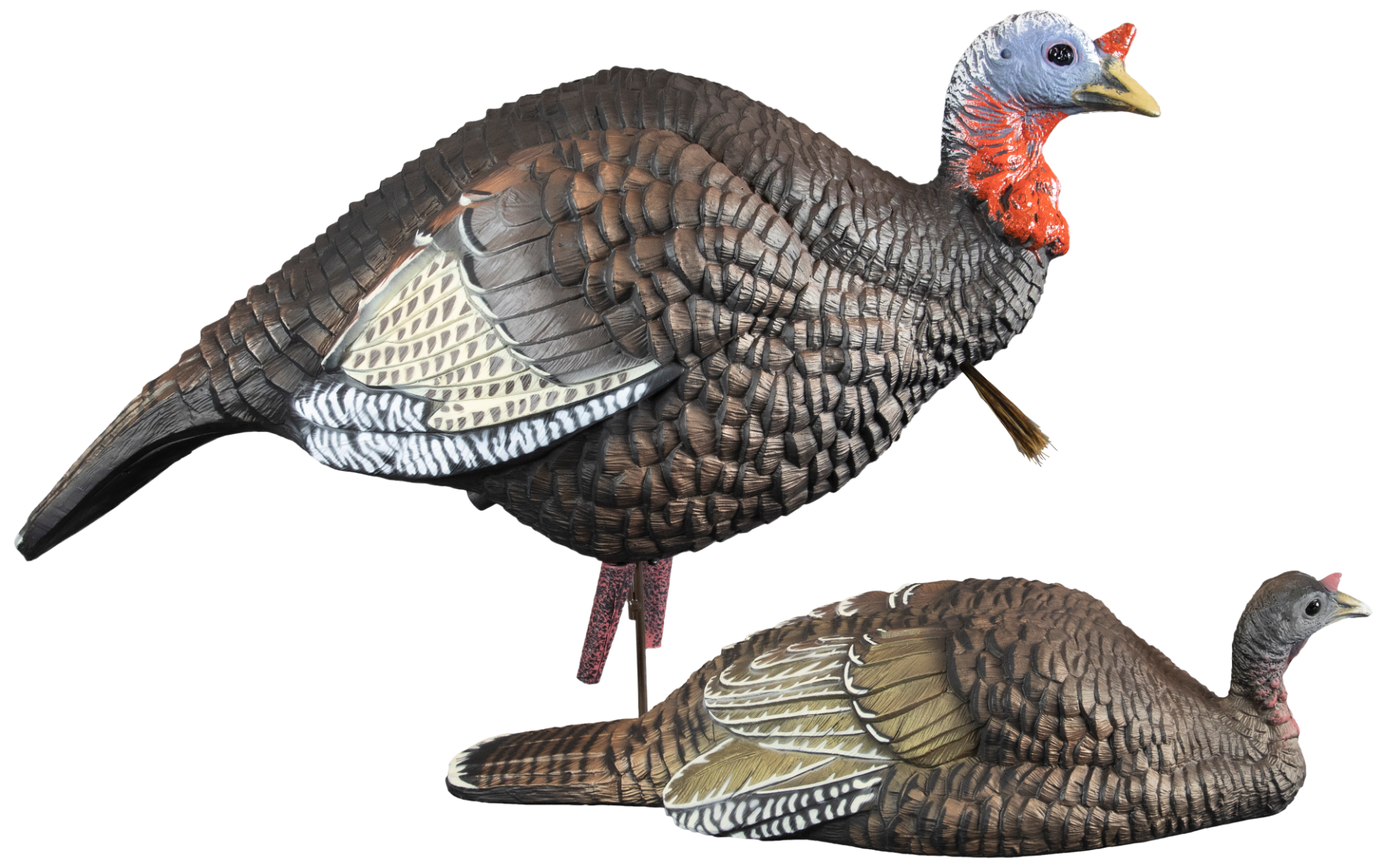 Higdon Outdoors Jake & Jill Hen/Turkey Motion Decoy Combo - Higdon Outdoors