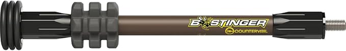 Bee Stinger MicroHex 6" Hunter Stabilizer, Brown - Bee Stinger