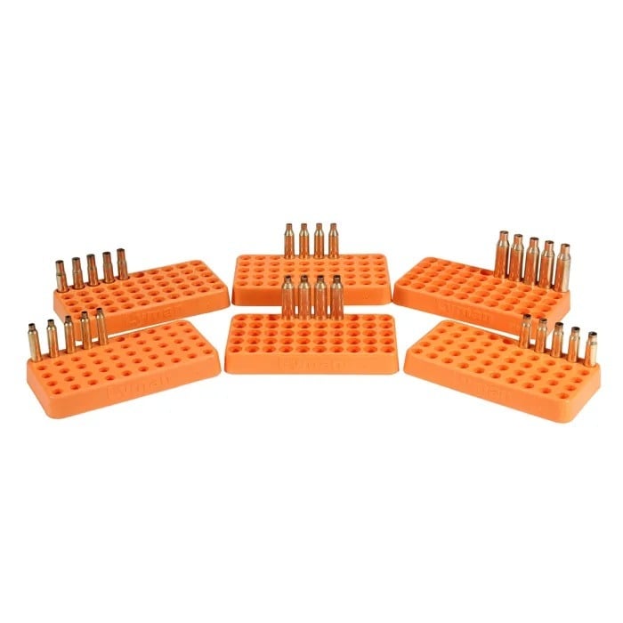 Lyman Lyman .223 WSSM/.300 Remington Ultra Magnum/8mm Remington Magnum Custom Fit Loading Block