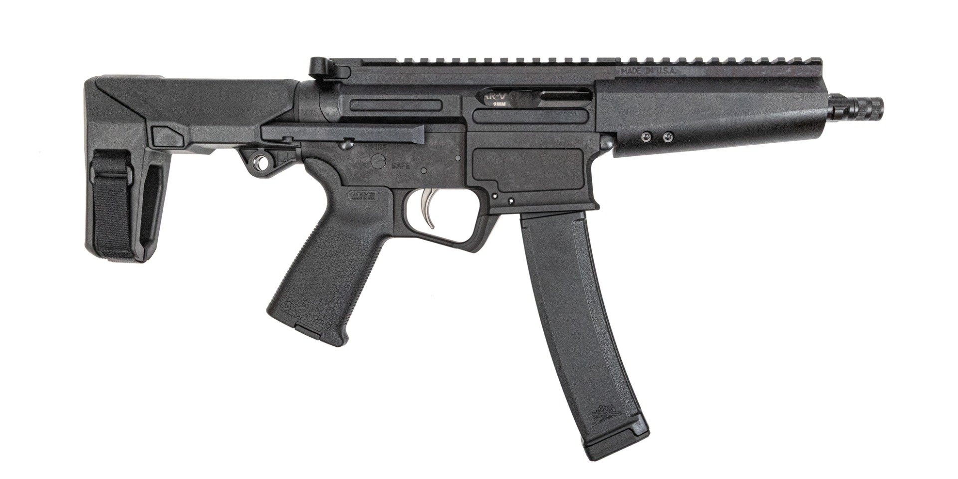 PSA AR-V 7" 9mm 1/10 Nitride Tri-Lug MOE EPT HBPDW Pistol