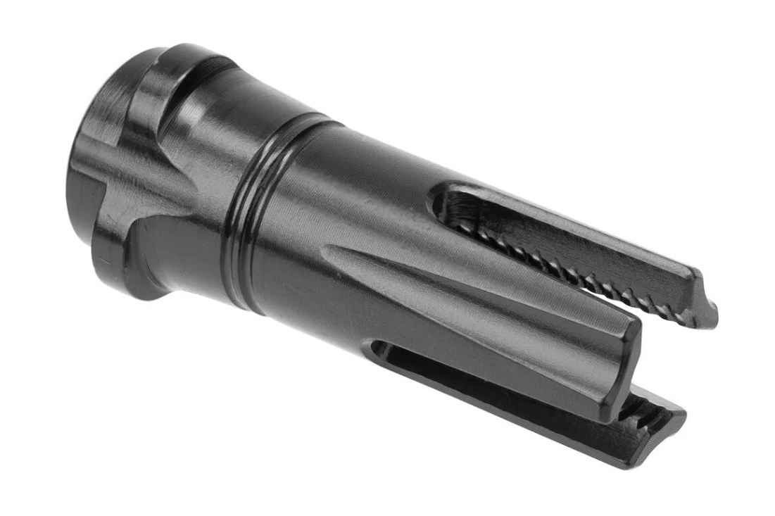 Breek Arms - Scorch 3-Prong Flash Hider for 3QD, 9mm, 1/2x28 - BRK4318 - Breek Arms