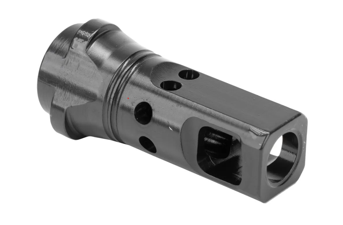 Breek Arms - Echo Single-Port Muzzle Brake for 3QD, .30 Cal, 5/8x24 - BRK4331 - Breek Arms