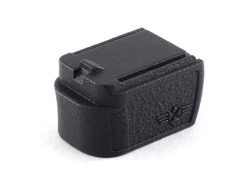Xtech Tactical Springfield Hellcat Grip Extension for 10 Rd Mag, Black - Xtech Tactical