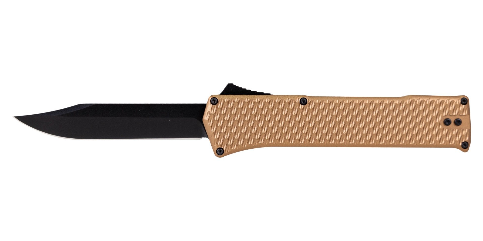 Kronos QuickDraw Full Size OTF Knife, Bronze