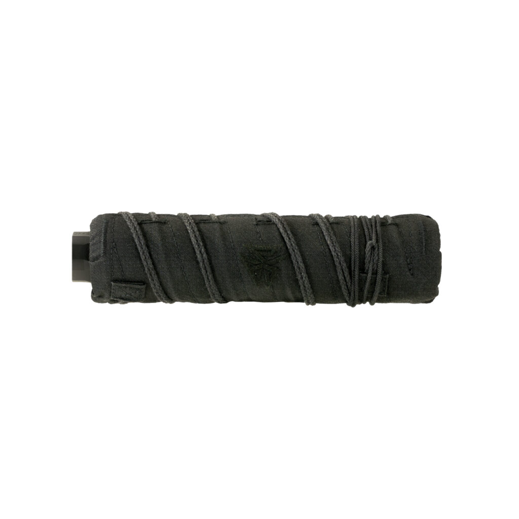 Burn Proof Gear Suppressor Cover Custom Heavy 6.5" x 1.75", Black - BPG-SCC-H-6-5-1-75-BLK