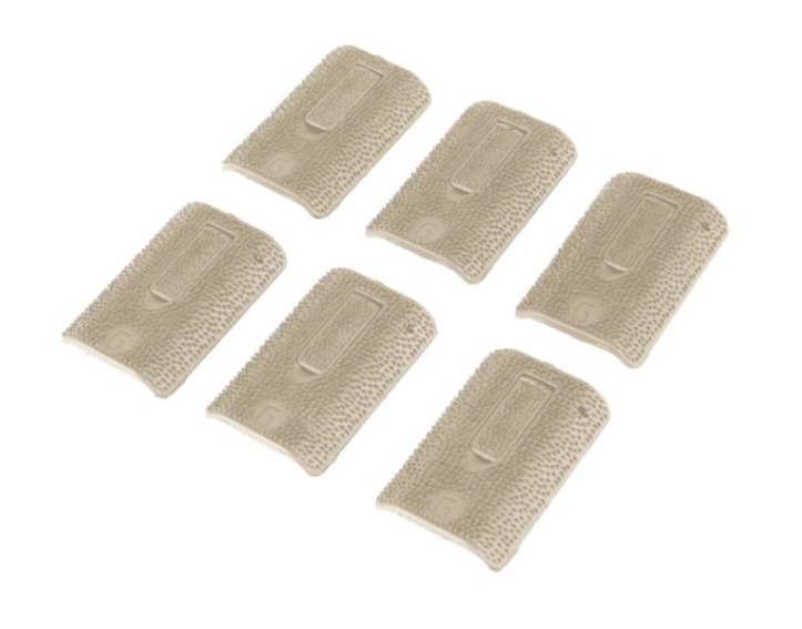Geissele 6-Pack M-LOK Rail Panel, Desert Dirt - Geissele