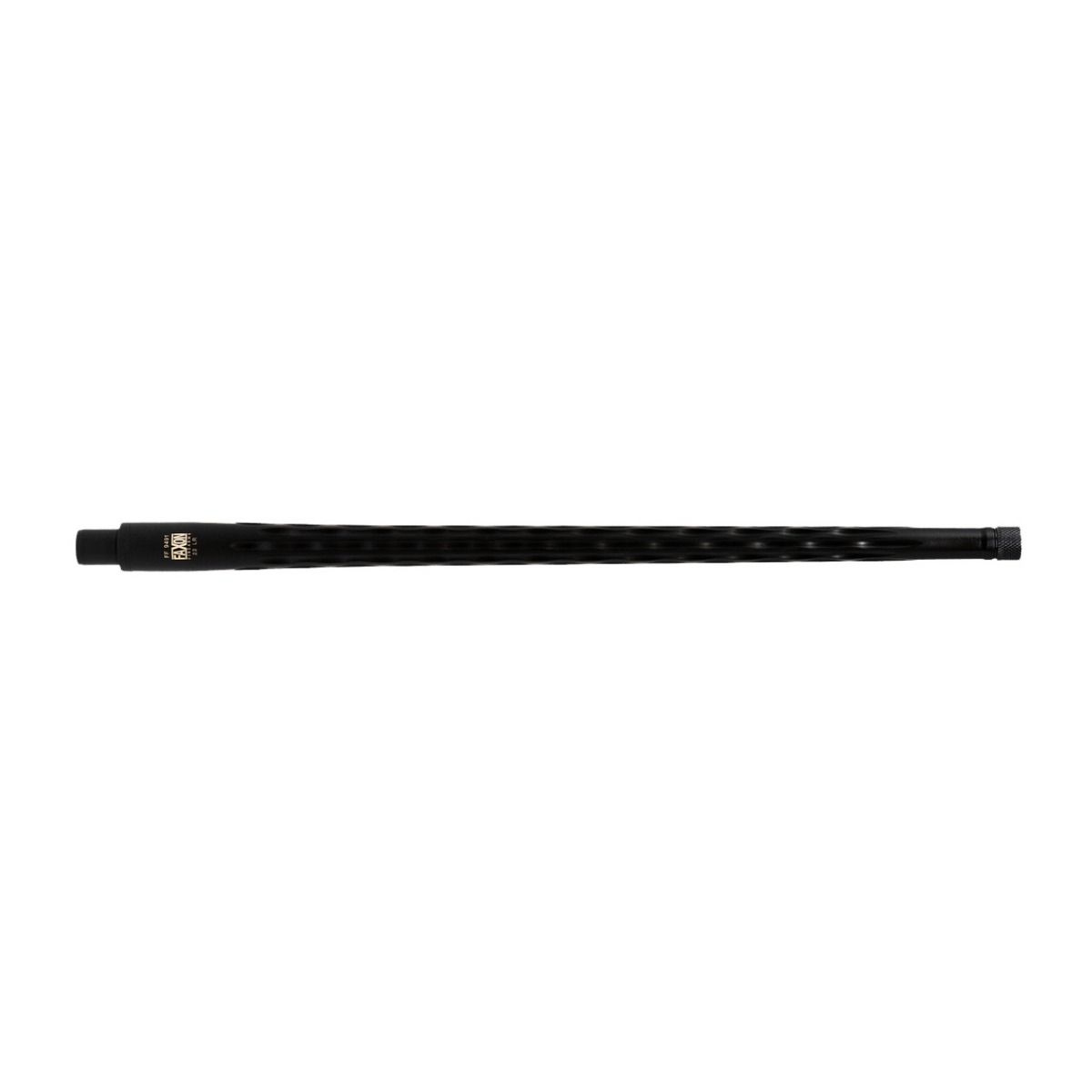 Faxon Firearms Rimfire Threaded 6-Grooved Flame Fluted Barrel .22LR 16" Fits Ruger 10/22, Black - Faxon Firearms