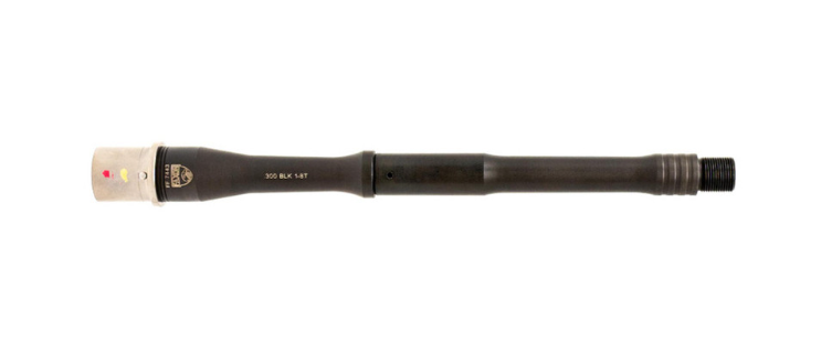 Faxon Firearms Match Pistol-Length 5R Button Rifled Gunner Barrel .300 AAC Blackout 10.50", Black - Faxon Firearms