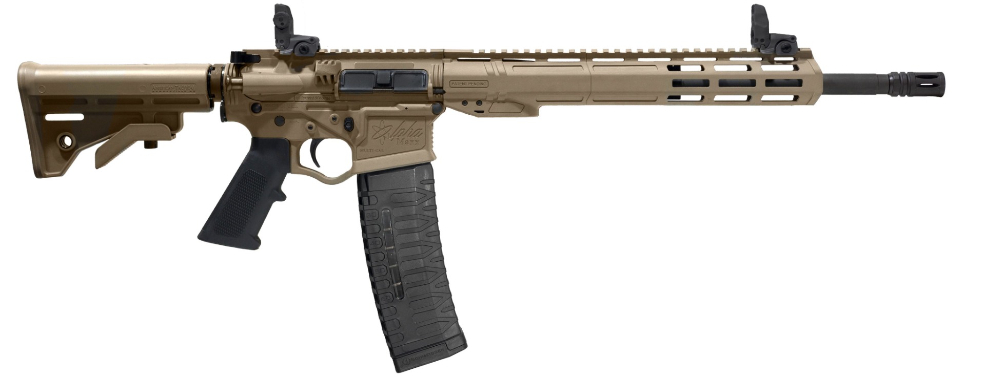 ATI Alpha Maxx 5.56x45 16" 60rd Rifle, FDE - ATIGAX55613MLCFDE - Ati