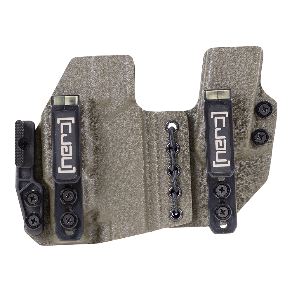 Nerd Contingency Optic Ready IWB PSA Dagger Micro w/ TLR7-SUB Right Hand Kydex Holster, OD Green