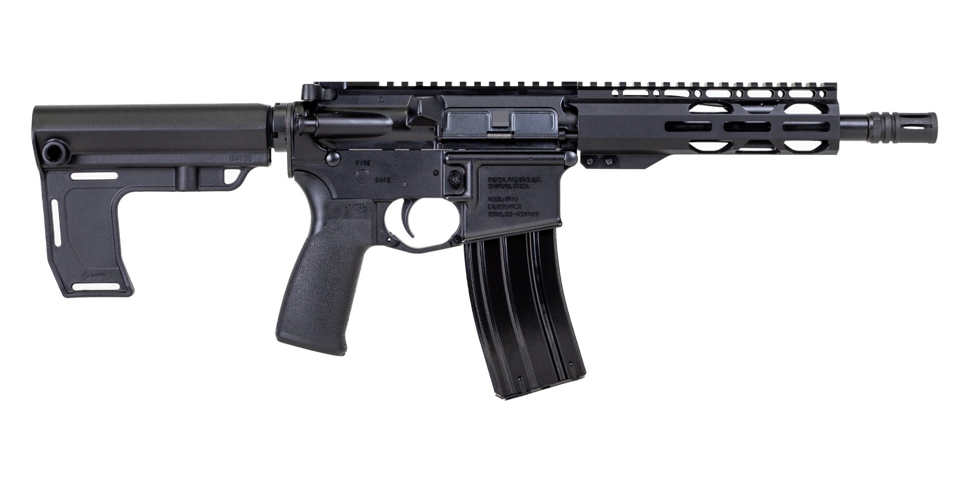 Radical 8.5" 300BO 30rd Pistol w/ 7" RPR and MFT - RF01885 - Radical Firearms