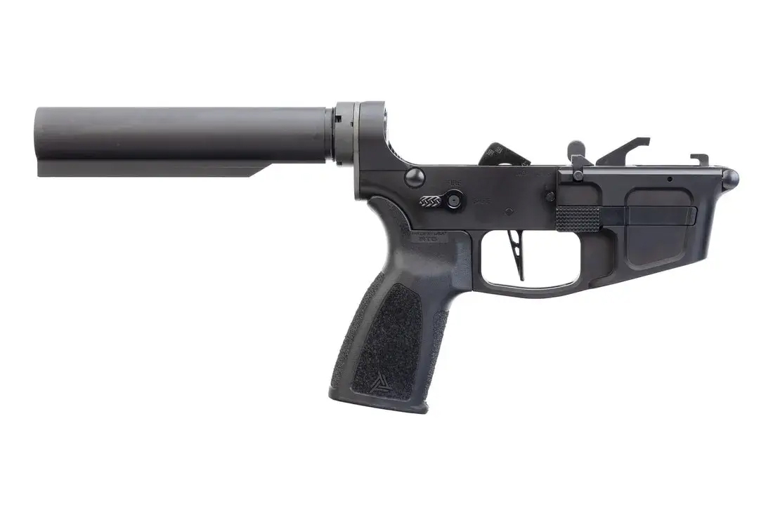 Foxtrot Mike Products Mike-9 9mm Ambi Complete Lower, Black - Foxtrot Mike