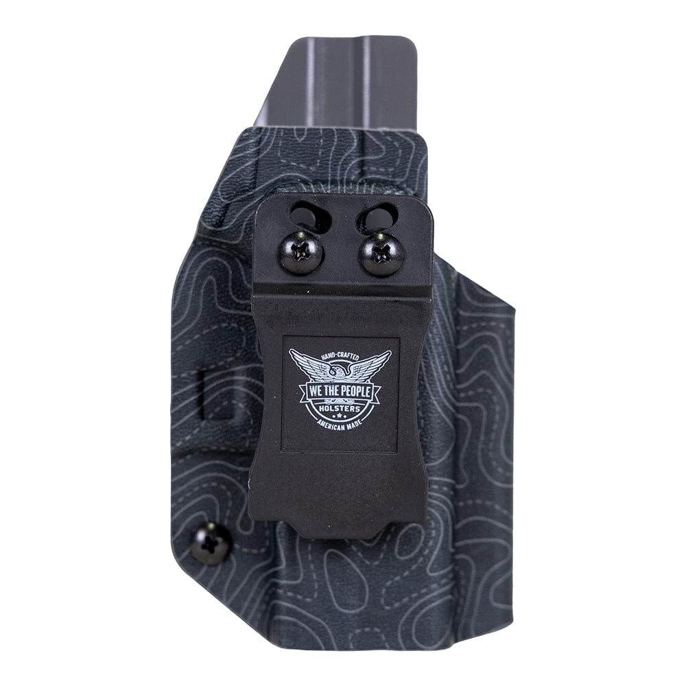 We The People Holsters Glock 43 / 43X (Red Dot Ready) Holsters, Topographic Gray - We The People Holsters