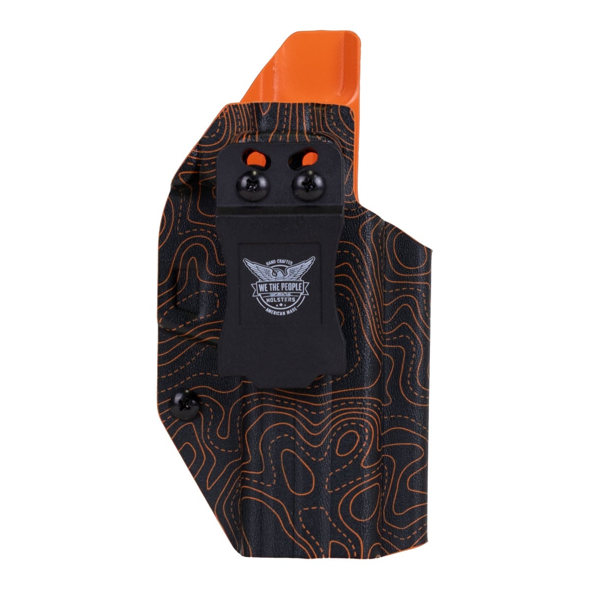 We The People Holsters S&W M&P M2.0 4.25" & 4" Compact 9/40 w/ MS (Red Dot Ready) Holsters, Topographic Orange - We The People Holsters