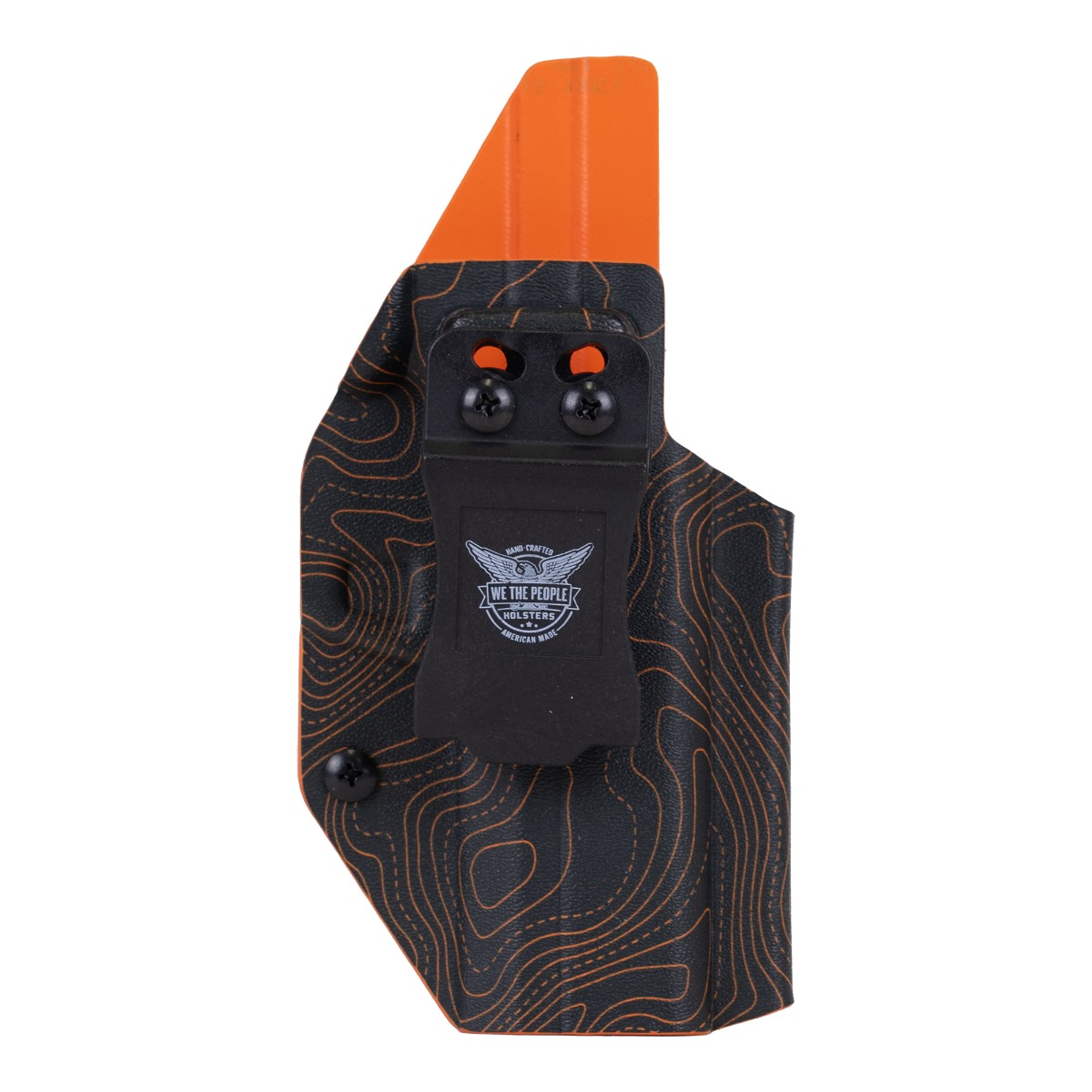 We The People Holsters We The People Holsters S&W M&P Shield / M2.0 4" / Plus 4" 9/40 (Pro Red Dot Ready) Holsters, Topographic Orange