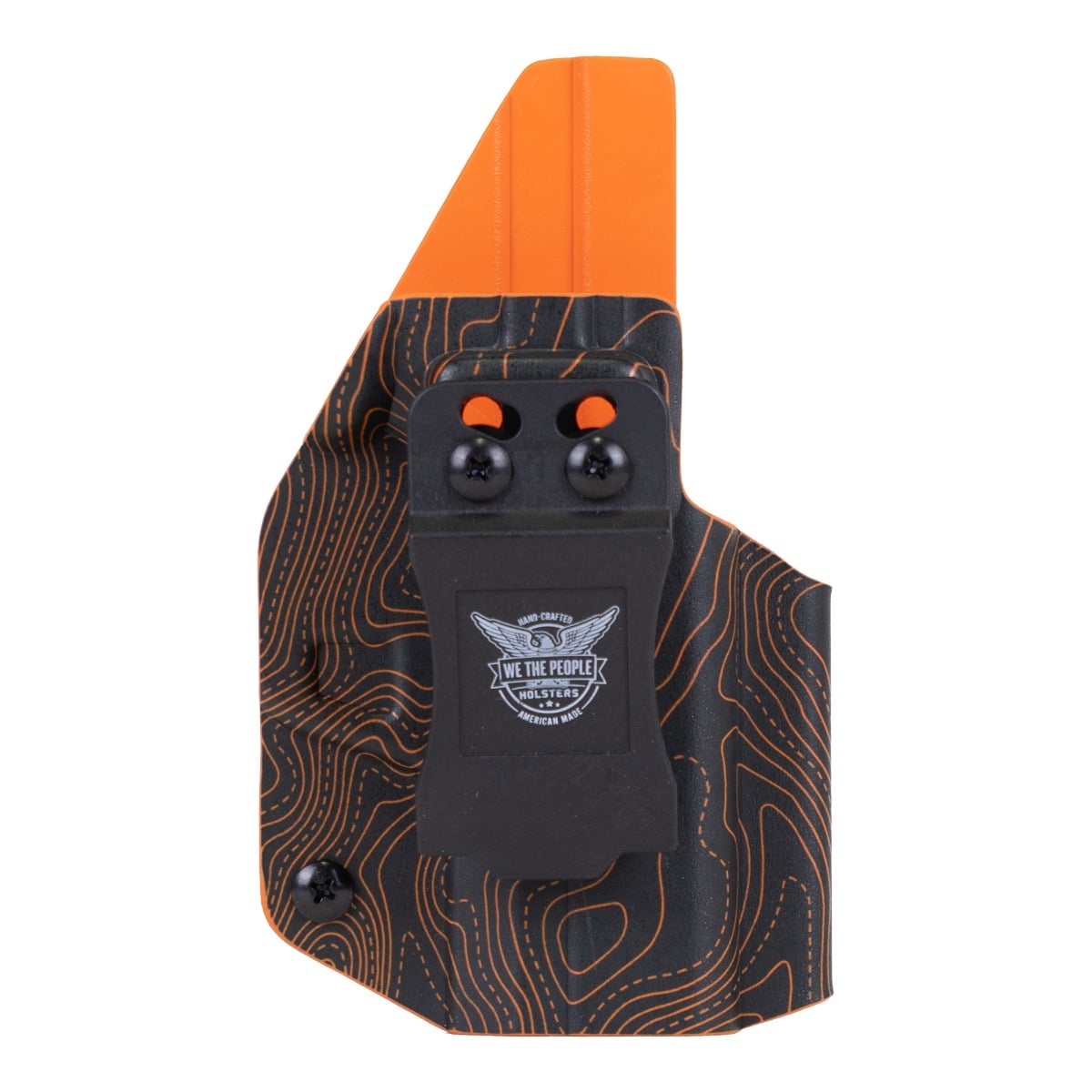 We The People Holsters S&W M&P Shield / M2.0 / Plus 9/40/30 (Pro Red Dot Ready) Holsters, Topographic Orange - We The People Holsters