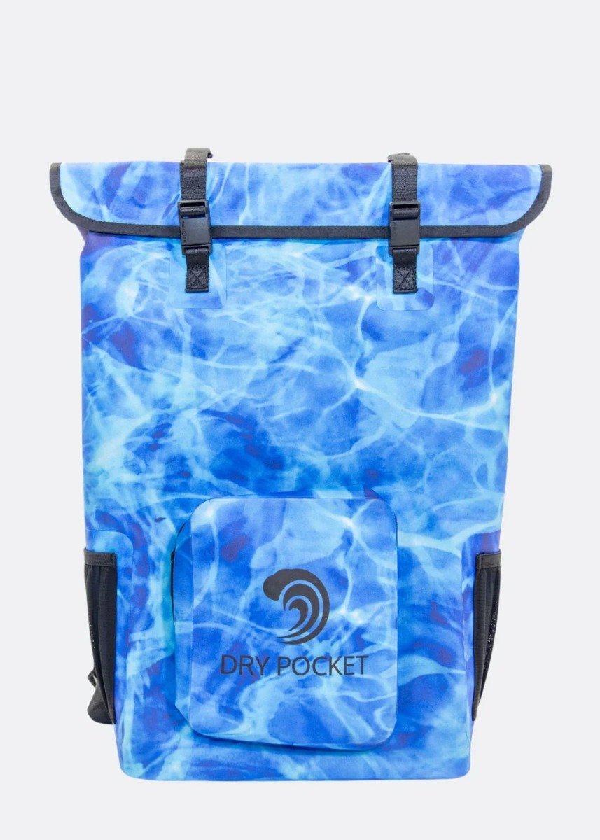 Dry Pocket Backpack Cooler, Aqua Blue - 1143