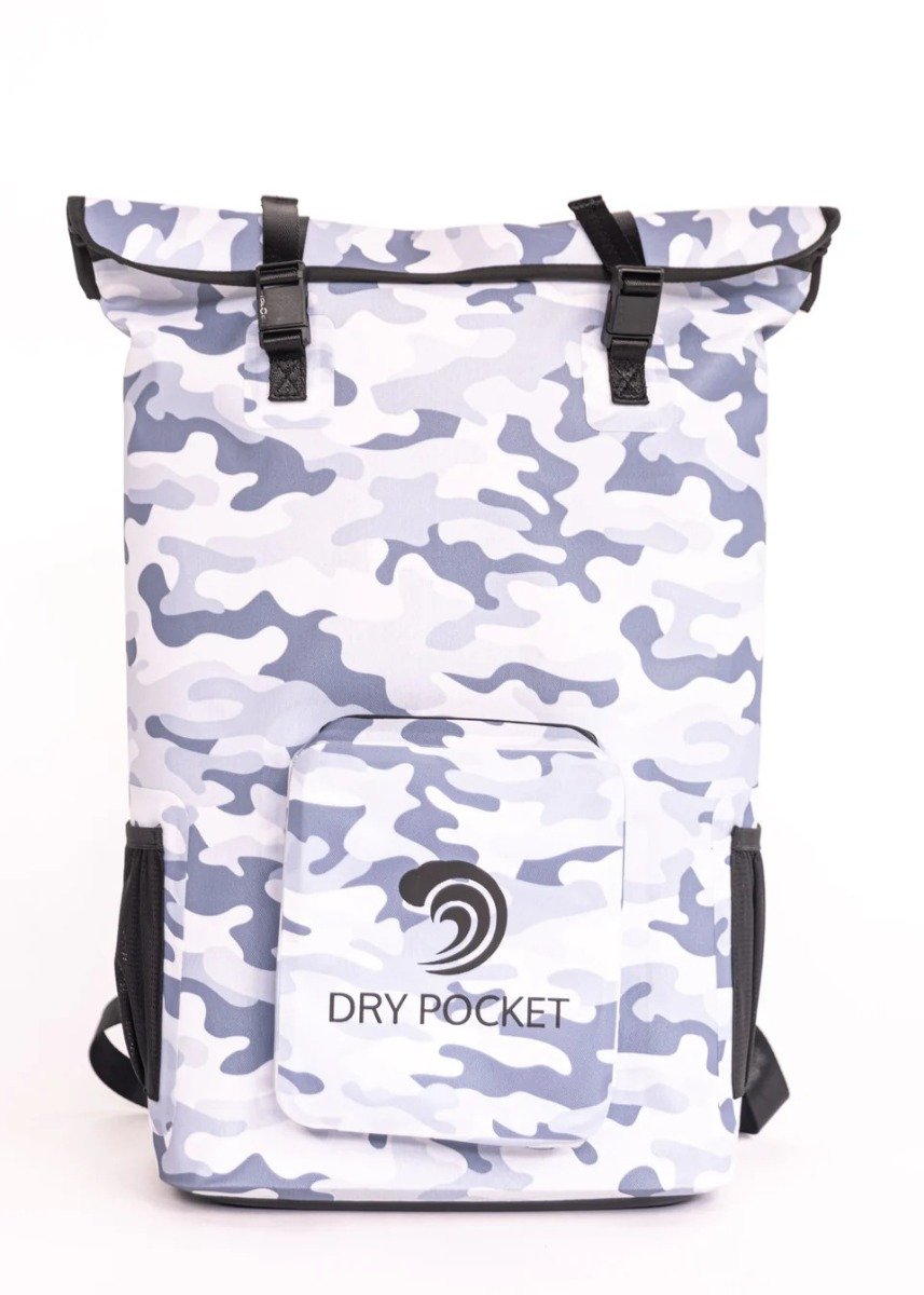 Dry Pocket Backpack Cooler, Snow Camo - 1144