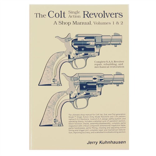Heritage Gun Books Volume I & II Colt Single Action Revolver Shop Manual - Heritage