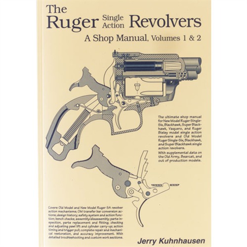 Heritage Gun Books Volume I & II Ruger Single Action Revolver Shop Manual - Heritage