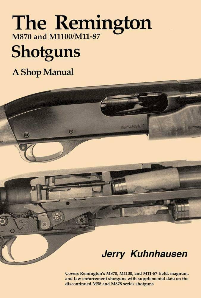 Heritage Gun Books Remington M870 & M1100/M11-87 Shotgun Shop Manual - Heritage