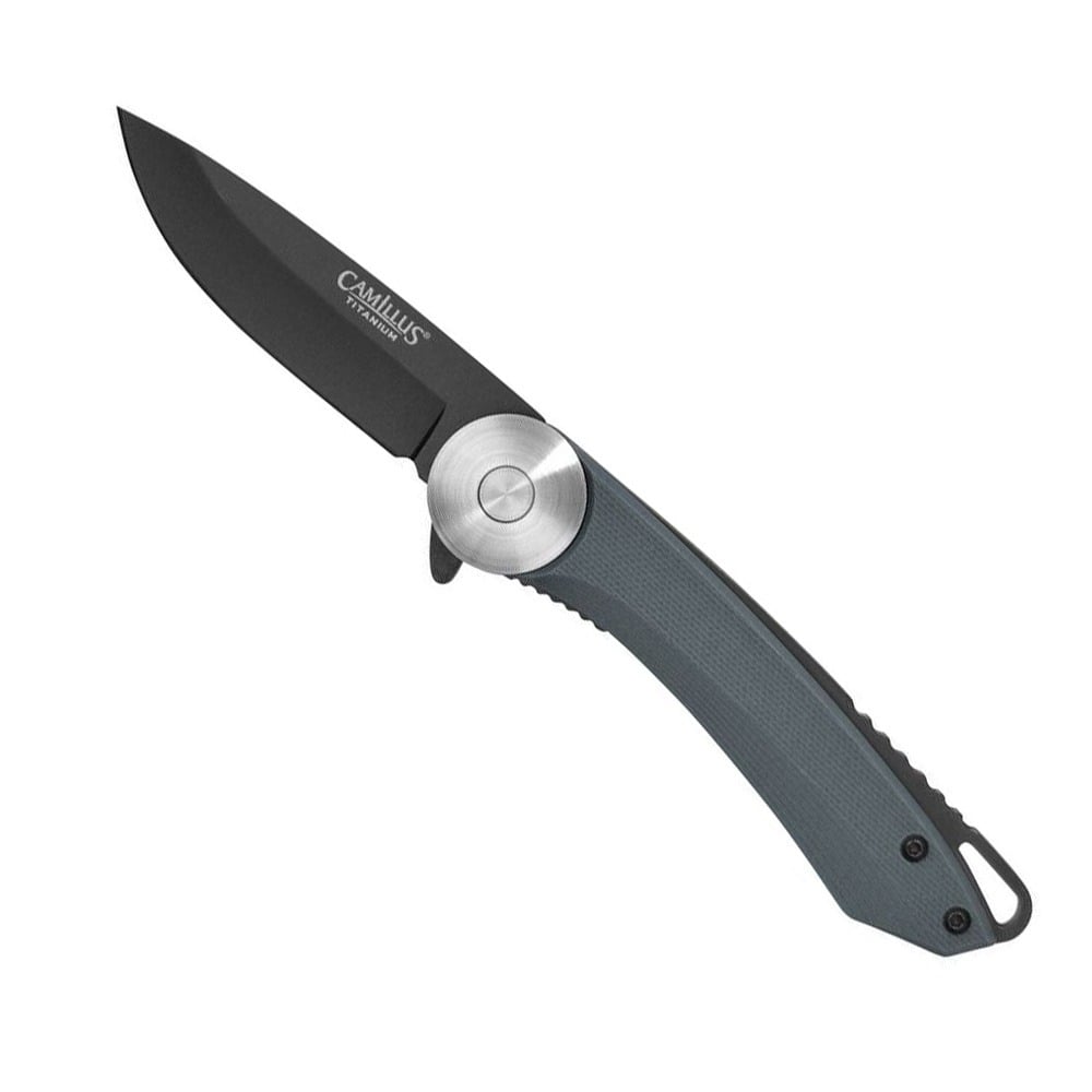 Camillus Camillus Cirque Folding Drop Point Knife, Slate Blue - CAM-19641