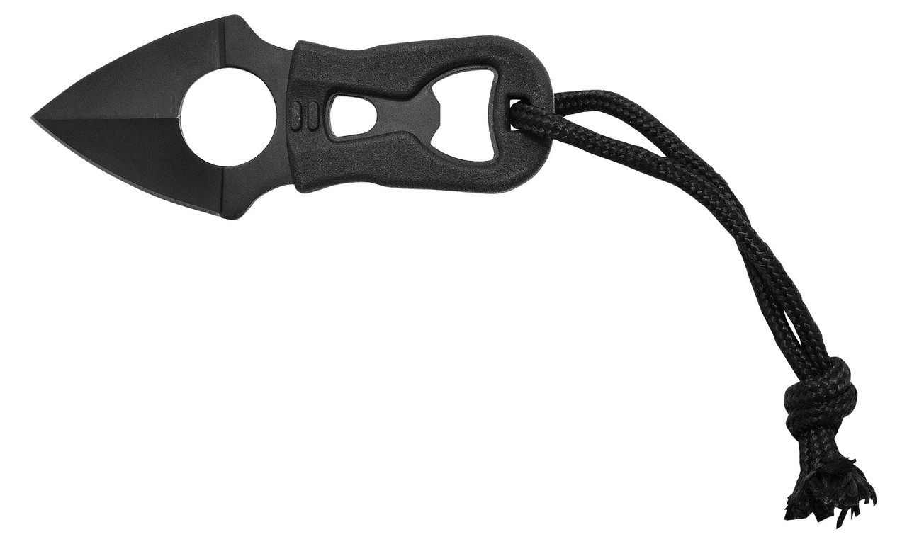Camillus Heater II Fixed Blade Boot Knife, Black - CAM-19406-001 - Camillus