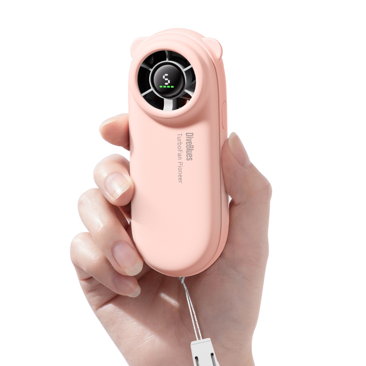 Diveblues TurboBear Handheld Fan, Pink - D5041-PK - Diveblues