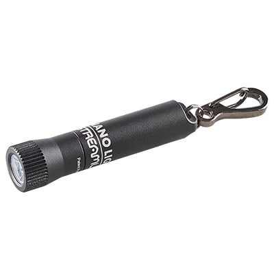 Streamlight Nano Light II Miniature Keychain Flashlight, 20 lm Black - Streamlight