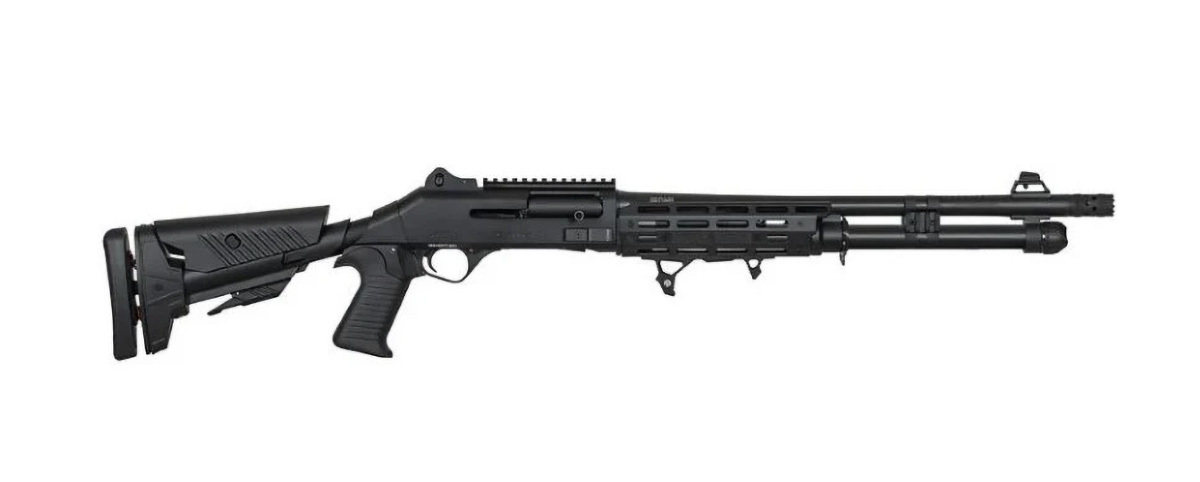 Orthos Arms Raider S4 12 Gauge 18.5" 6rds Semi-Auto Shotgun, Black