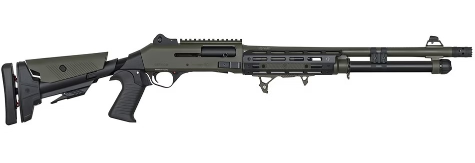 Orthos Arms Raider S4 12 Gauge 18.5" 6rds Semi-Auto Shotgun, ODG