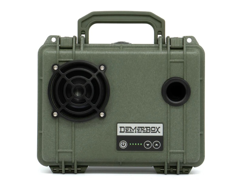 DemerBox DB1 Rugged Waterproof Bluetooth Speaker, Pesaro Green - DB1-1150-ODG - Demerbox