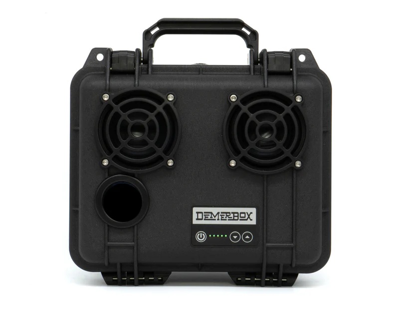 DemerBox DB2 Rugged Waterproof Bluetooth Speaker, Barrow Black - DB2-1300-BLK - Demerbox