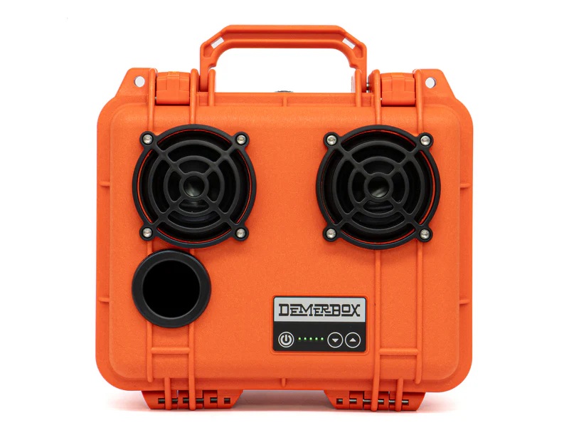 DemerBox DB2 Rugged Waterproof Bluetooth Speaker, Haast Orange - DB2-1300-ORG - Demerbox