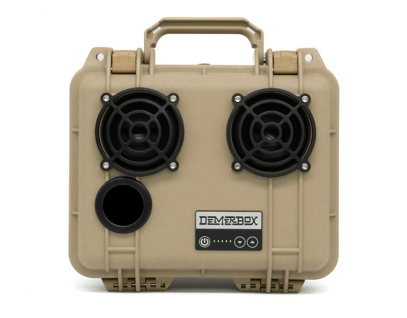 DemerBox DB2 Rugged Waterproof Bluetooth Speaker, Fraser Tan - DB2-1300-TAN - Demerbox