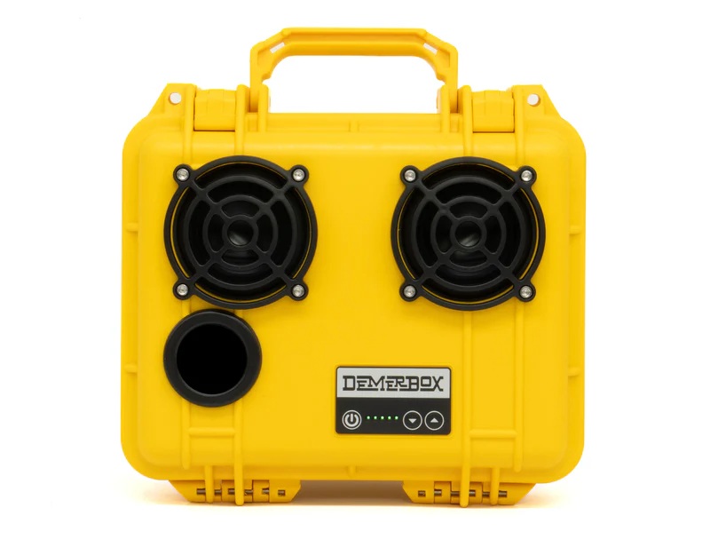 DemerBox DB2 Rugged Waterproof Bluetooth Speaker, Paniman Yellow - DB2-1300-YLW - Demerbox