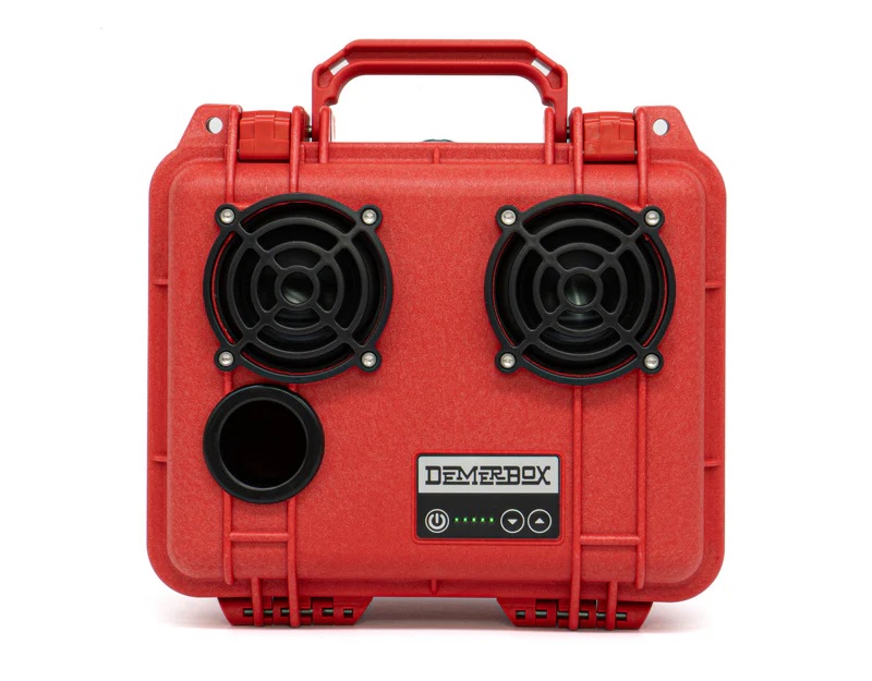 DemerBox DB2 Rugged Waterproof Bluetooth Speaker, Marooga Red - DB2-1300-RED - Demerbox