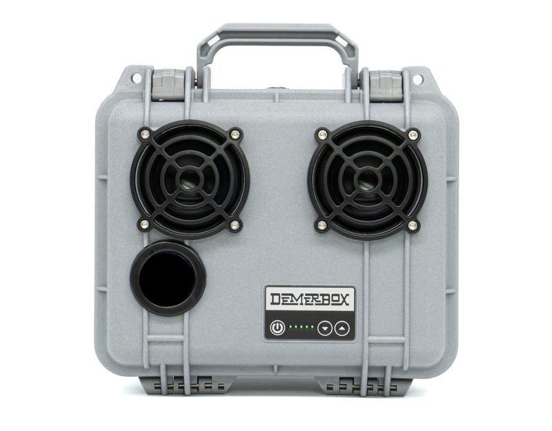 DemerBox DB2 Rugged Waterproof Bluetooth Speaker, Jetport Silver - DB2-1300-SLV - Demerbox