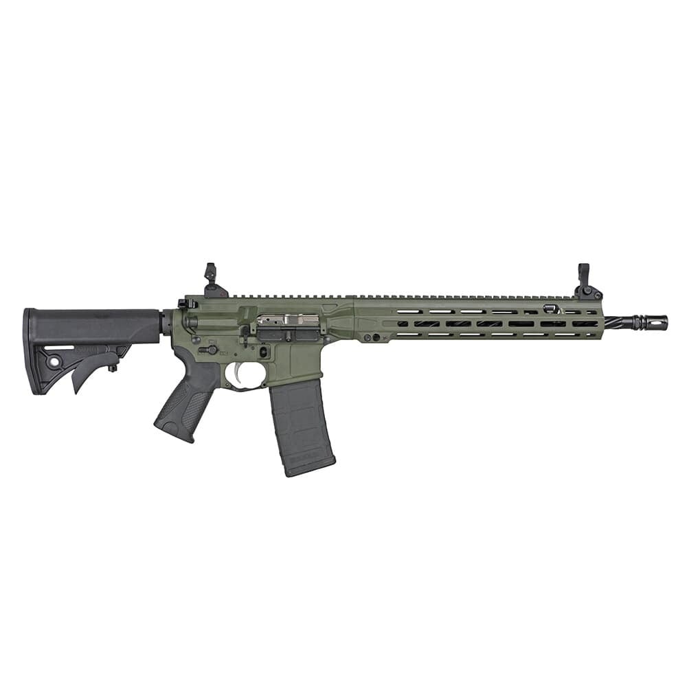 LWRC ICMKII 5.56 NATO 16.1" 30rds Semi-Auto Rifle, OD Green - Lwrc