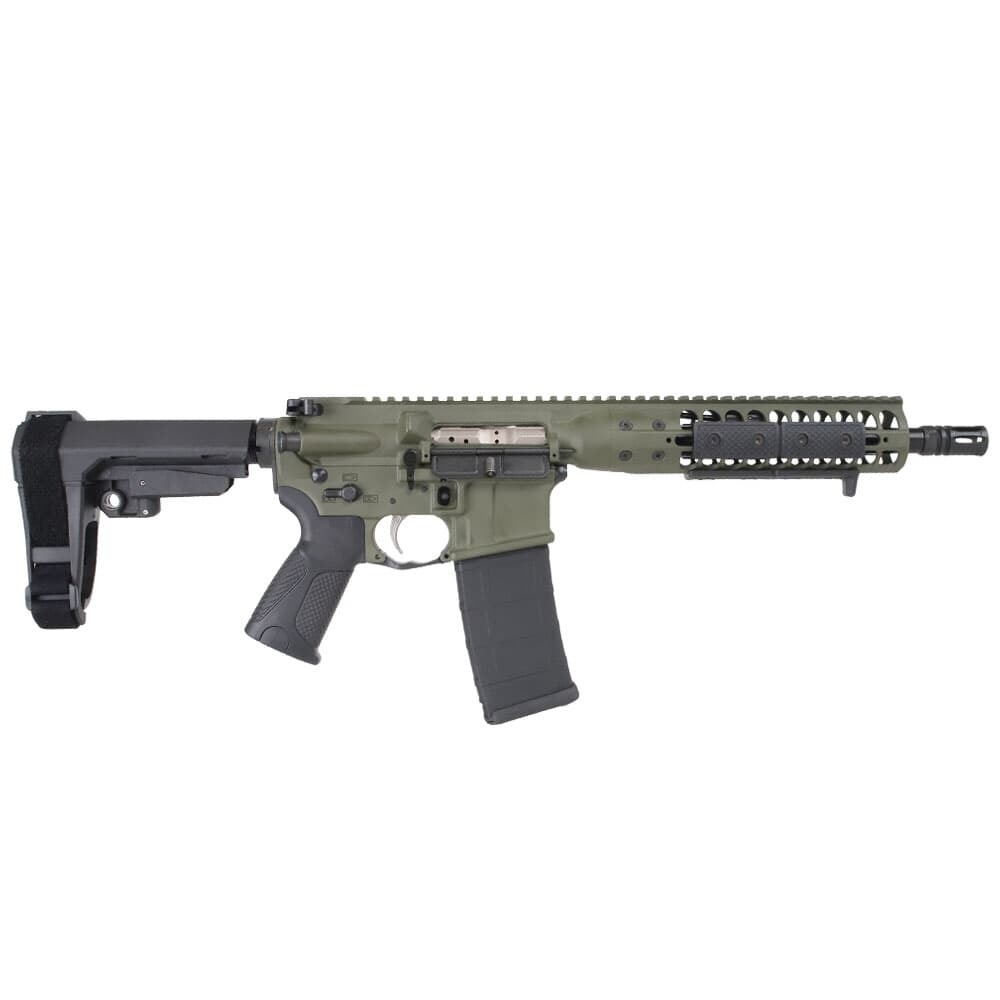 LWRC ICDI .300 Blackout 10.5" 30rds Semi-Auto Pistol, OD Green - Lwrc