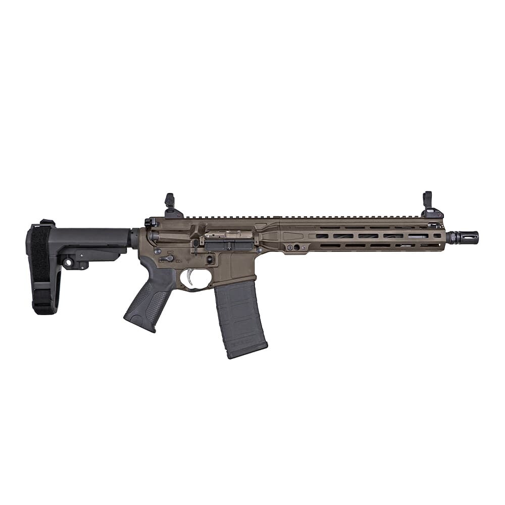 LWRC ICMKII 5.56 NATO 12" 30rds Semi-Auto Pistol, Patriot Brown - Lwrc