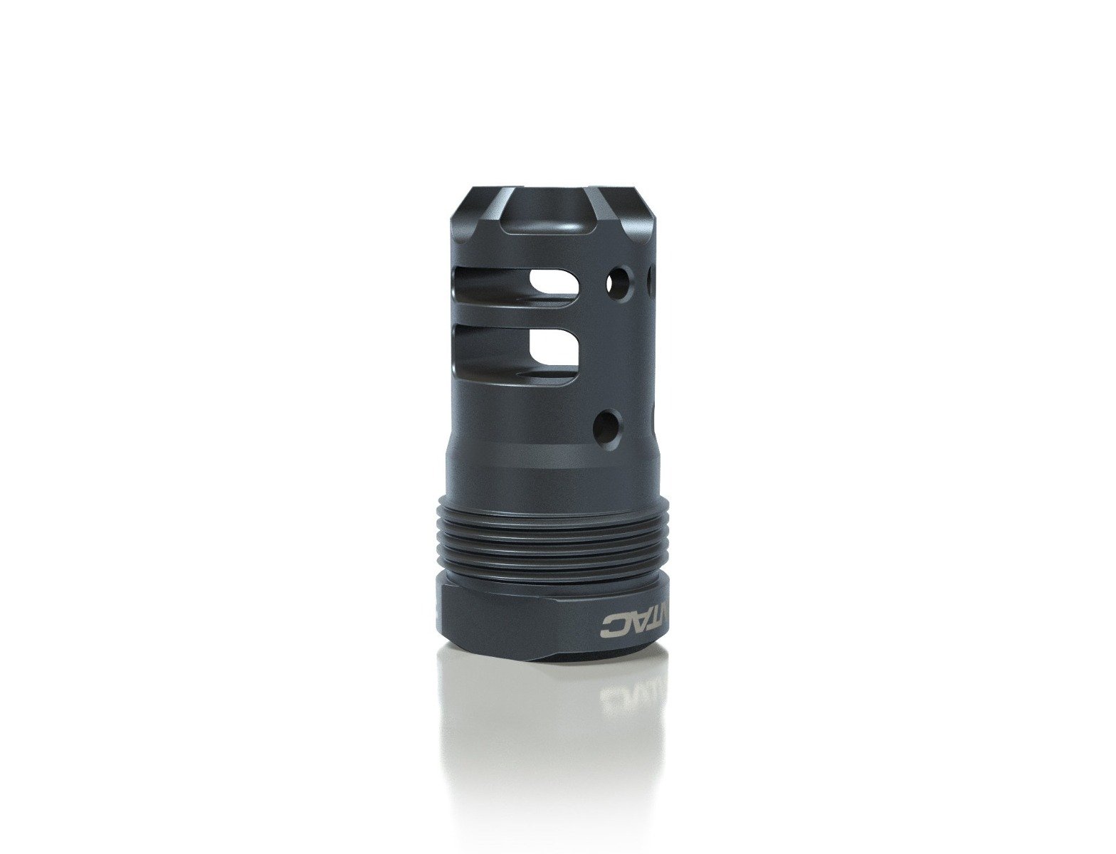 Lantac Dragon 9MM 1/2-28 Plan B Short Muzzle Brake - Lantac