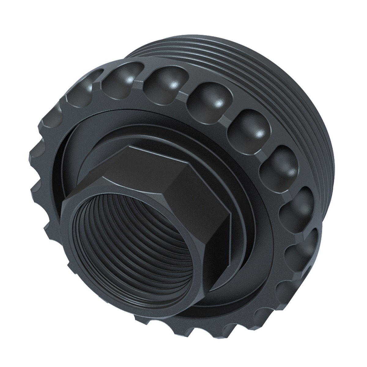 Lantac Lantac ADC Direct Thread 5/8-24 Titanium Hub 1.375x24